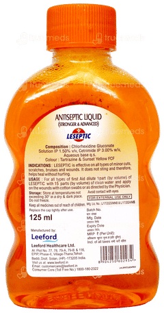 Leseptic Antiseptic Liquid 125Ml